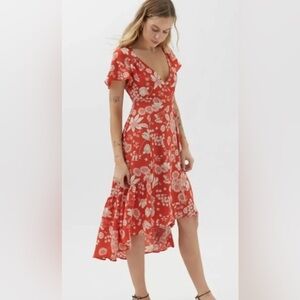 Urban Outfitters wrap dress. Size 6P. Perfect condition.